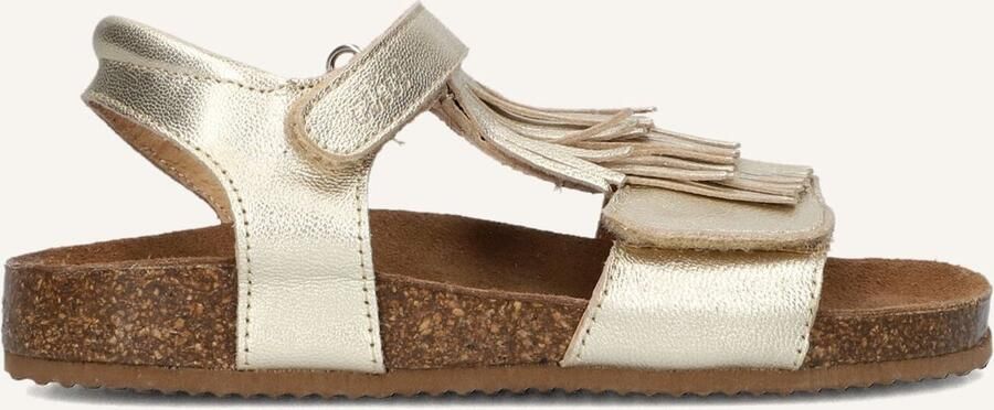 Clic! 20610 Sneakers Meisjes Leren Sneaker Goudkleurig