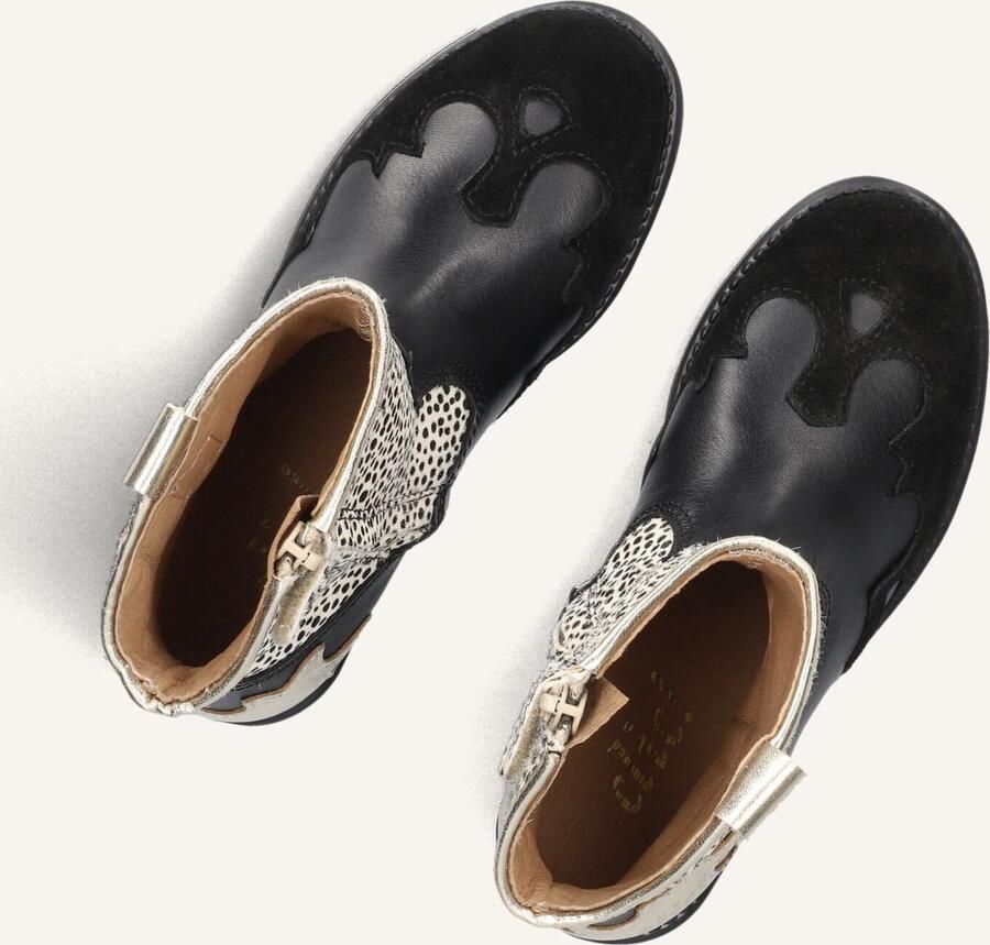 Clic! 20716 Laarzen Leer Meisjes Zwart - Foto 2