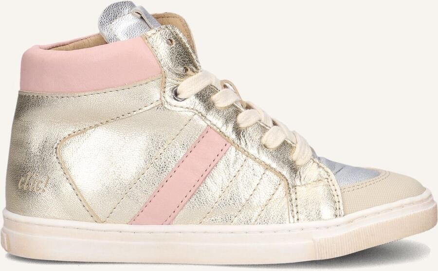 Clic! 21119 Sneakers Meisjes Leren Sneaker Zilver
