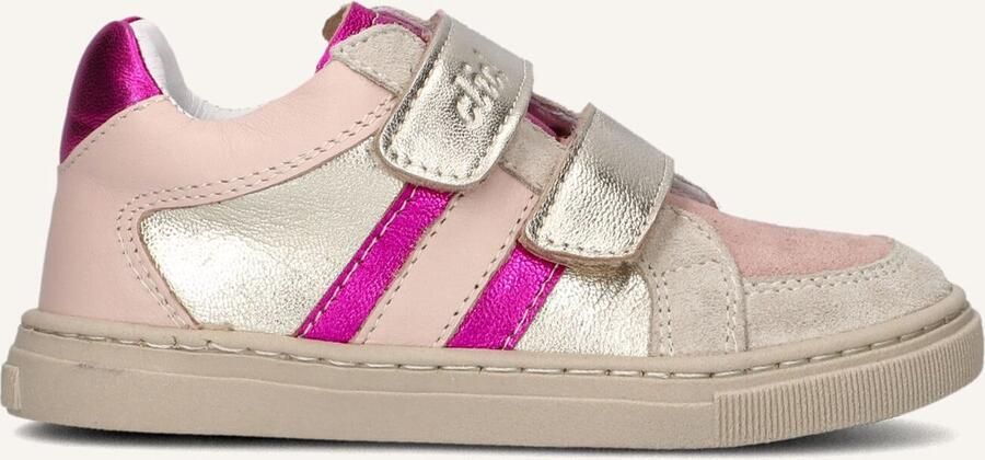 Clic! 21226 Sneakers Meisjes Leren Sneaker Beige