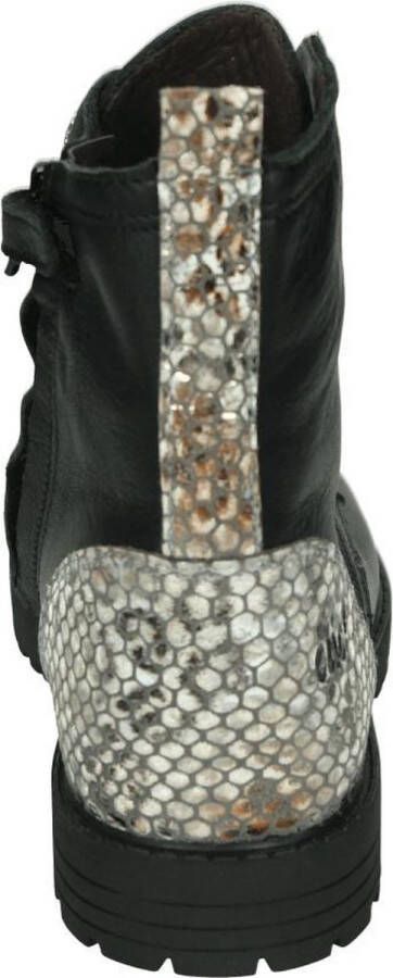 Clic! Cl-20231 Veterboots Laarzen Met Veters Meisjes Zwart - Foto 4