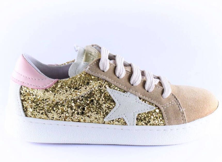 Clic sneaker CL-20305- goud glitters