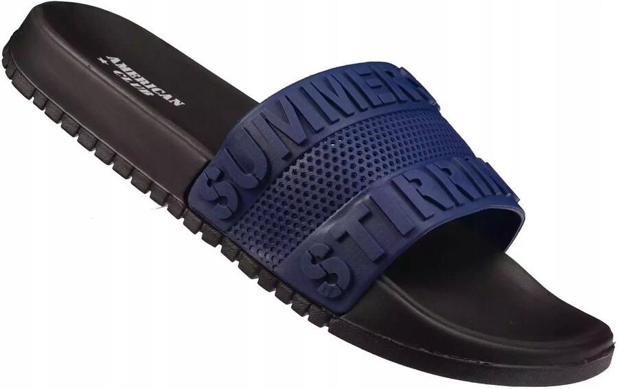 Club America American Club Heren Slippers Zwembad MNH-50NA Blauw
