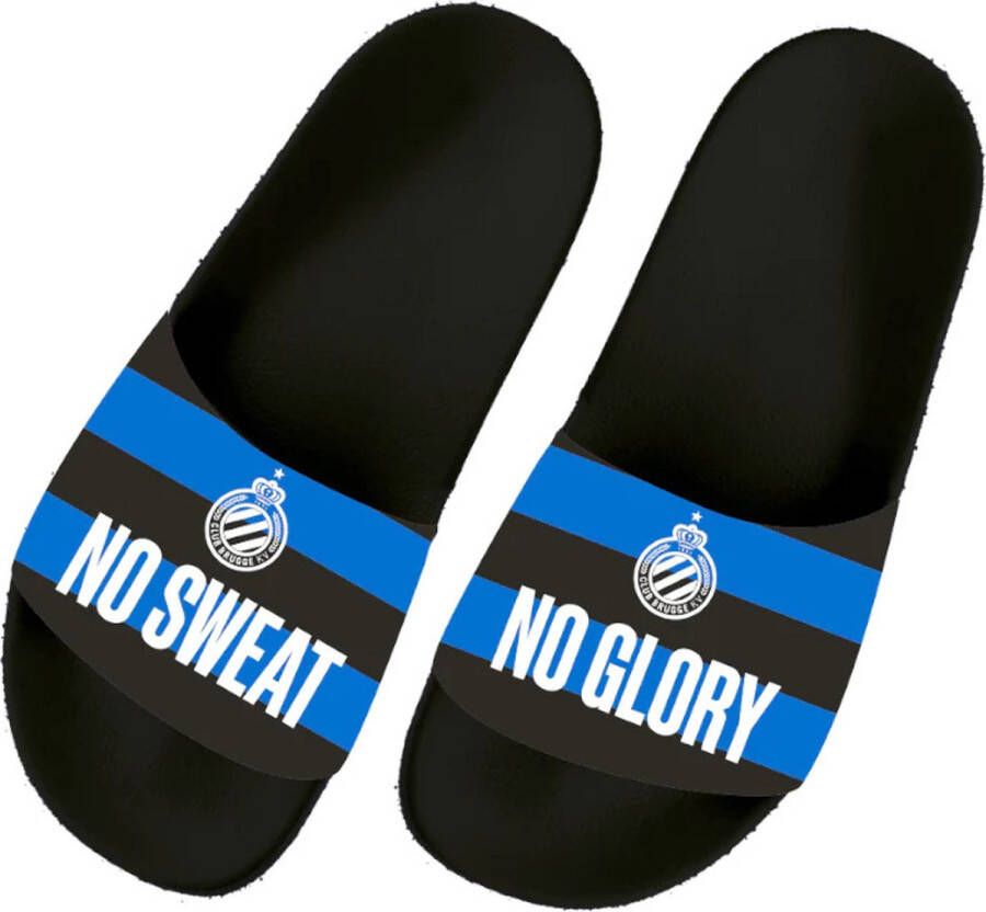 Club Brugge Badslippers 'No sweat no glory' 'official item