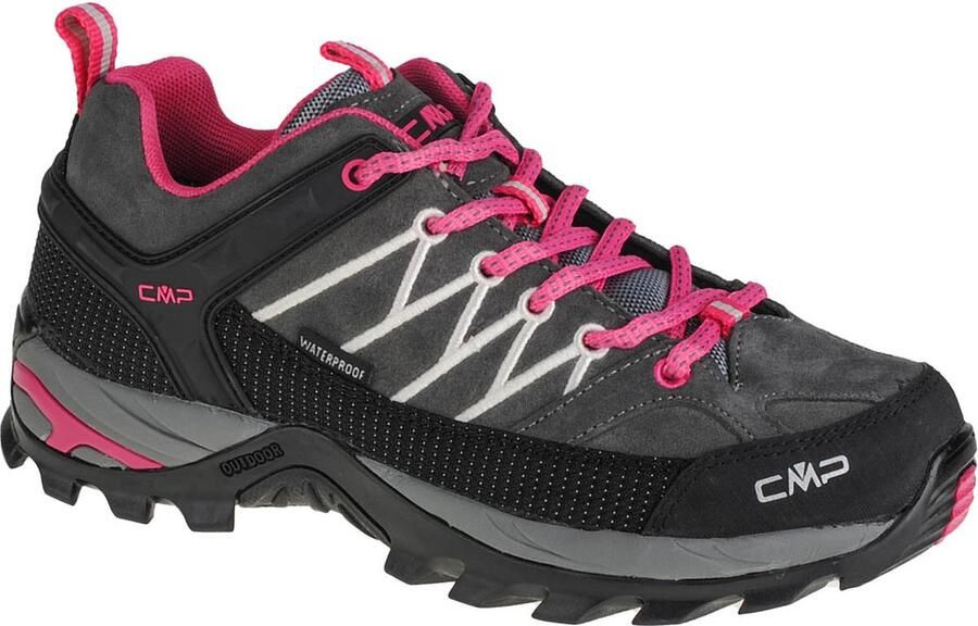 CMP Campagnolo Rigel WP Lage Trekkingschoenen Dames grijs roze - Foto 4