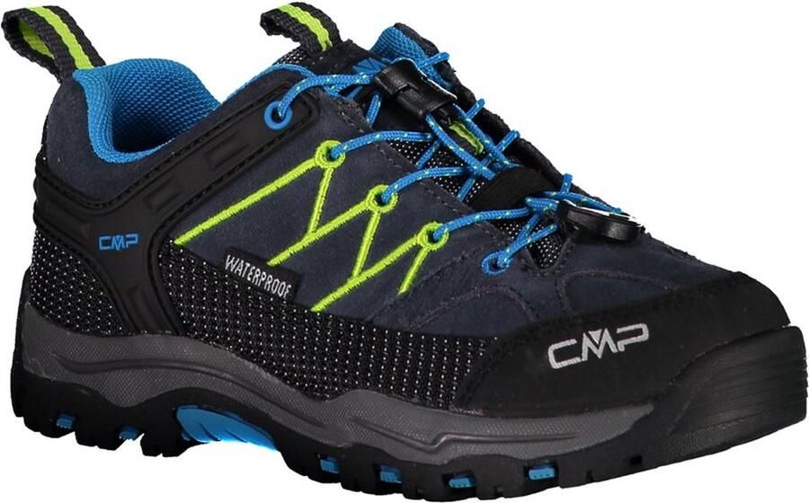 CMP Campagnolo Rigel WP Lage Trekkingschoenen Kinderen antracite-yellow fluo