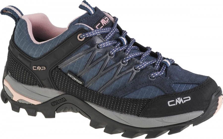 CMP Campagnolo ( ) Batai moterims Rigel Low Wmn Trekking Shoe Wp Asphalt-Antracite-Rose dydis 39 (3Q54456-53UG)