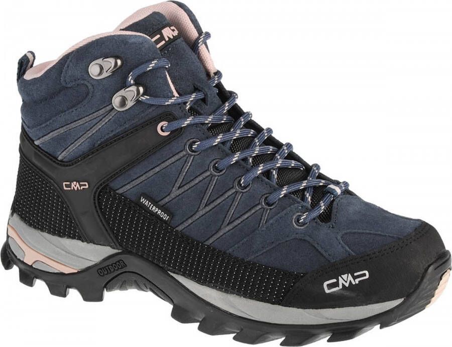 CMP Campagnolo ( ) Batai moterims Rigel Mid Wmn Trekking Shoe Wp Asphalt-Antracite-Rose dydis 38 (3Q12946-53UG)