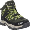 CMP Kid's Rigel Mid Trekking Shoes Waterproof Wandelschoenen grijs zwart - Olijfgroen