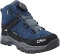 CMP Kid's Kiruna Mid Fitgo Trekking Shoes WP Wandelschoenen blauw - Blauw