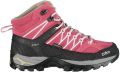 CMP Women's Rigel Mid Trekking Shoes Waterproof Wandelschoenen rood zwart - Paars