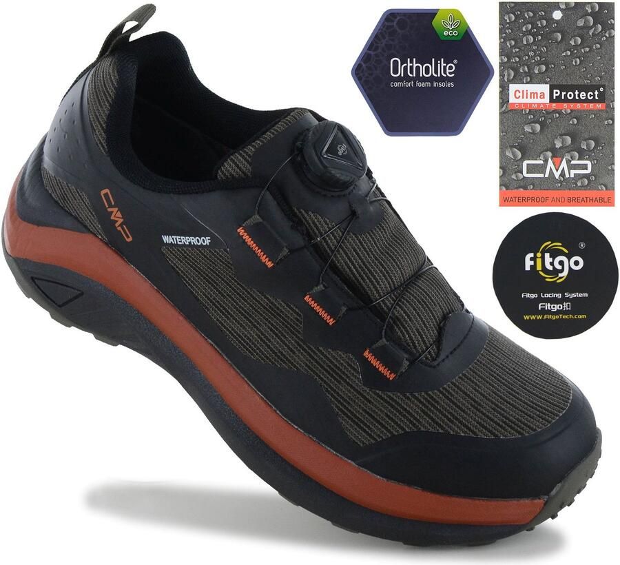 CMP Dyonisus Low Fitgo WP Waterproof Heren Wandelschoenen Outdoor Schoenen 3Q25967-58ES