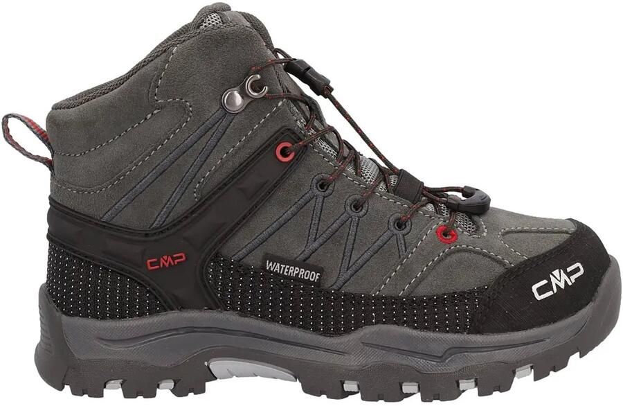 CMP Junior's Rigel Mid Trekking Shoes Waterproof Wandelschoenen grijs zwart