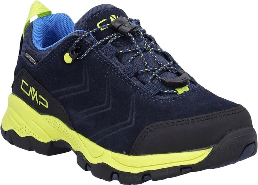 CMP Melnick Low Wandelschoen Kinderen waterdichte lage wandelschoenen B.BLUE-LIME