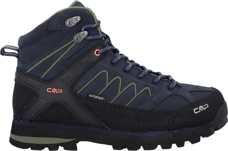CMP Moon Mid Trekking Shoes Waterproof Wandelschoenen zwart blauw - Foto 2