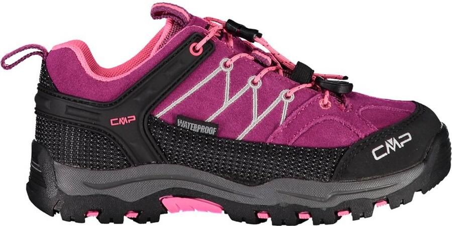 CMP Rigel Low WP 3Q13244 Wandelschoenen Mineral Green Purple Fluo Kinderen