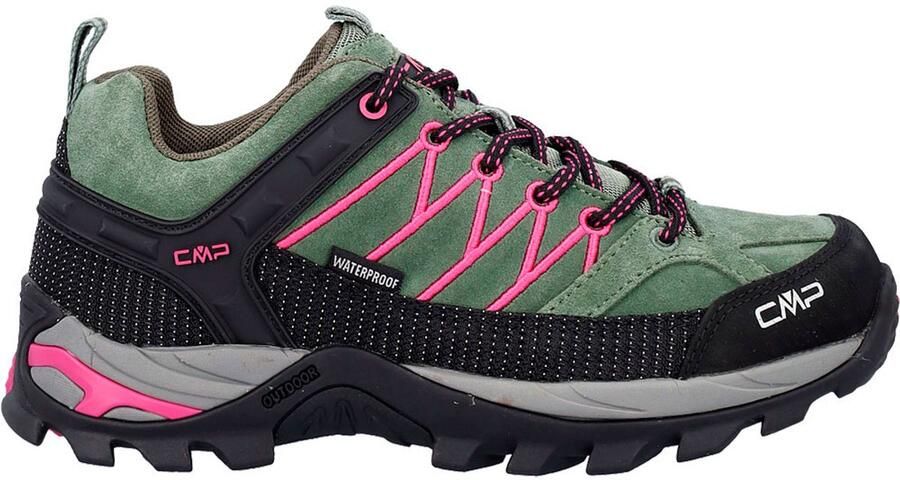 CMP Rigel Low Wp 3q13246 Wandelschoenen Groen Vrouw