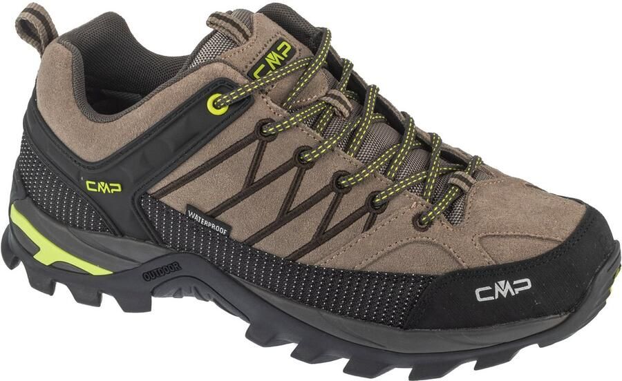 CMP Rigel Low Trekking Shoes Waterproof Multisportschoenen zwart bruin