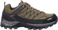 CMP Rigel Low Trekking Shoes Waterproof Multisportschoenen olijfgroen zwart - Groen