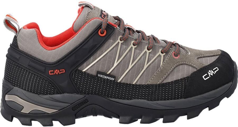 CMP Rigel Low Wp 3q54457 Wandelschoenen Grijs Man