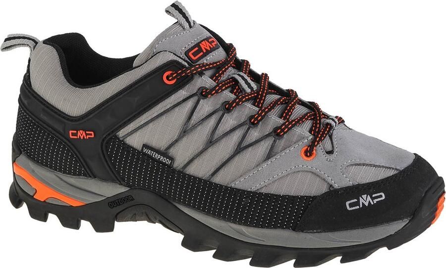CMP Rigel Low Wp 3q54457 Wandelschoenen Zwart Grijs Man