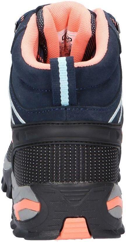 CMP Wandelschoenen Rigel Mid Dames Suède Blauw zwart - Foto 4