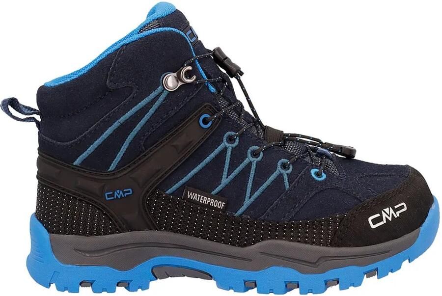 CMP Junior's Rigel Mid Trekking Shoes Waterproof Wandelschoenen blauw zwart