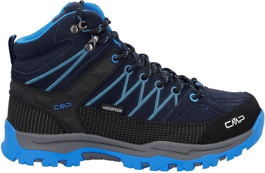 CMP Junior's Rigel Mid Trekking Shoes Waterproof Wandelschoenen blauw zwart - Foto 2
