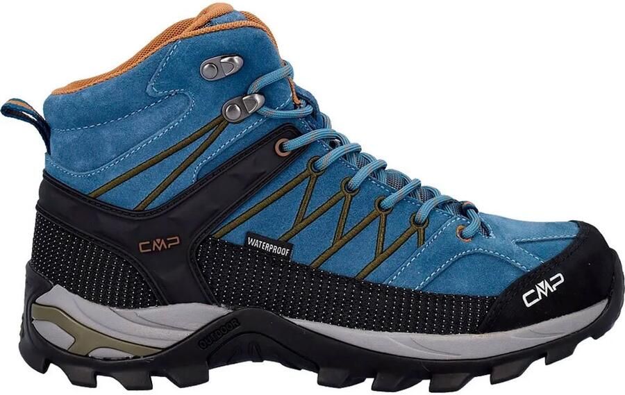 CMP Rigel Mid Trekking Shoes Waterproof Wandelschoenen blauw zwart