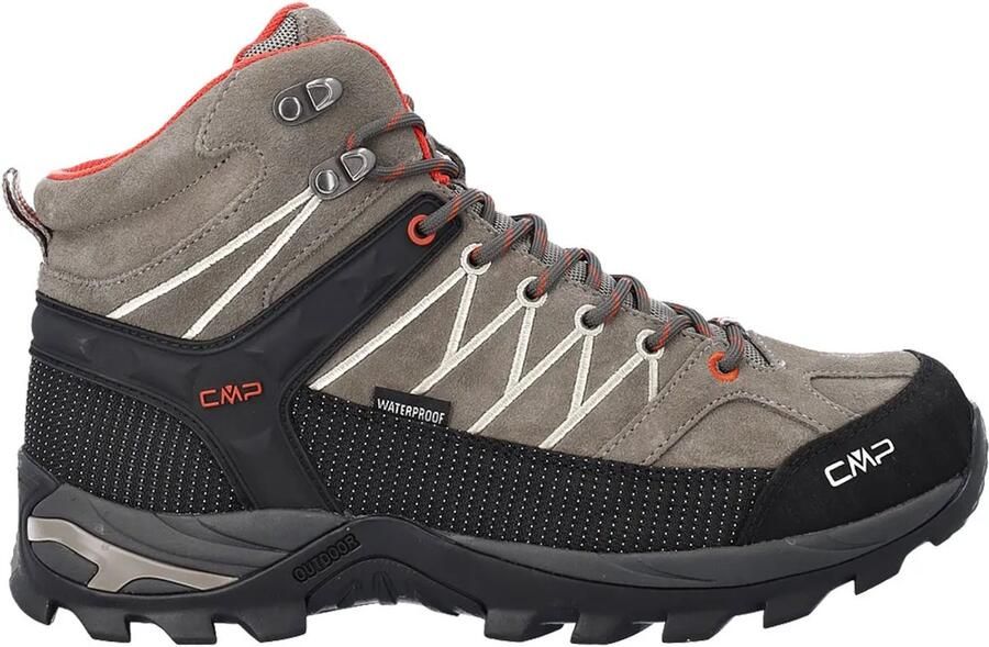 CMP Rigel Mid Wp 3q12947 Wandelschoenen Grijs Man