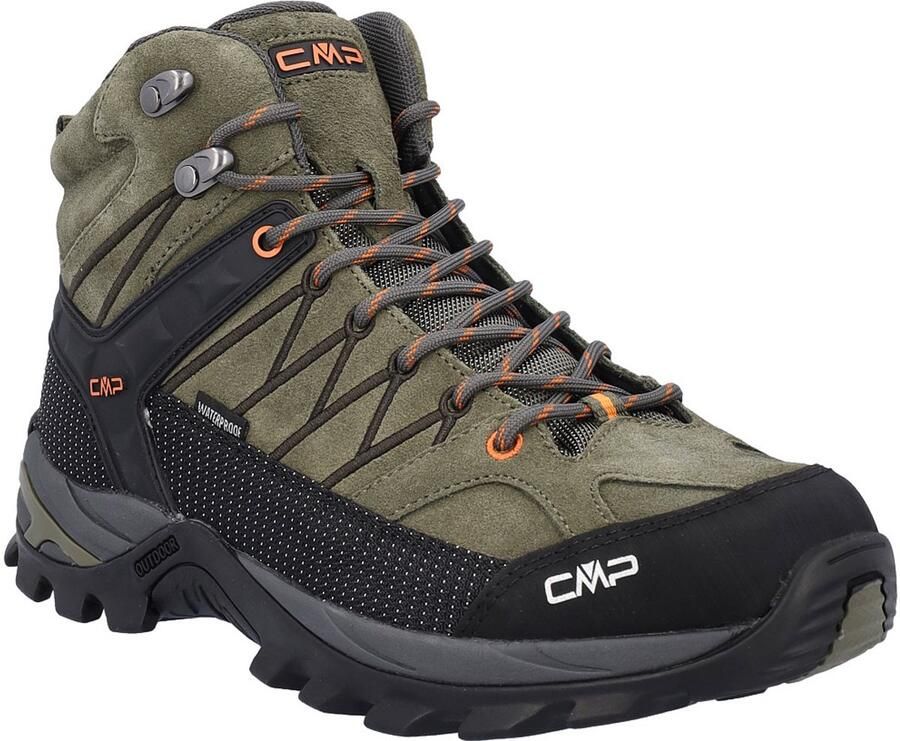 CMP Rigel Mid Wp 3q12947 Wandelschoenen Groen Man