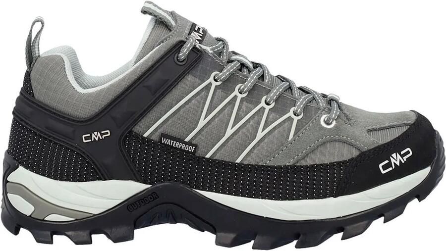 CMP 's Rigel Low WP Multisportschoenen grijs zwart