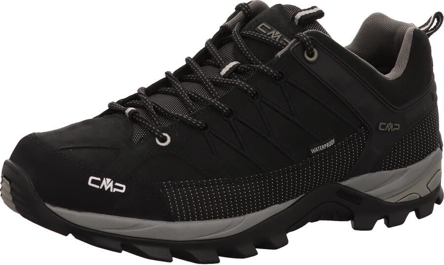 CMP Rigel Low Trekking Shoes Waterproof Multisportschoenen zwart grijs - Foto 4