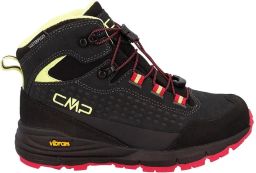 CMP Kid's Vertyx Mid Trekking Shoes WP Wandelschoenen zwart blauw