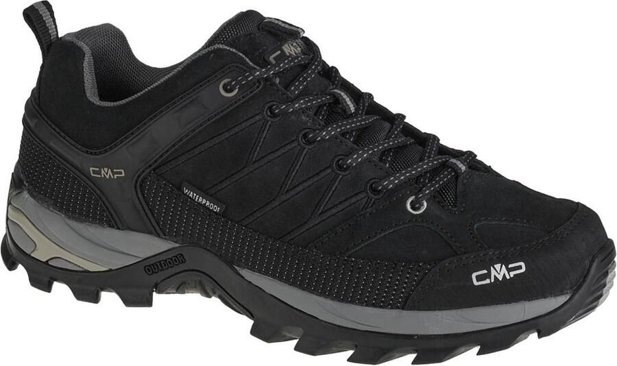 CMP Rigel Low Trekking Shoes Waterproof Multisportschoenen zwart grijs - Foto 3