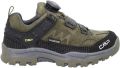 CMP Kid's Kiruna Low Fitgo Trekking Shoes WP Multisportschoenen zwart - Groen