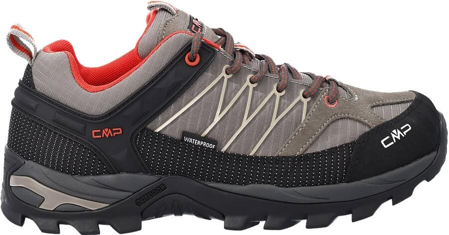 CMP Rigel Low Wp 3q54457 Wandelschoenen Grijs Man