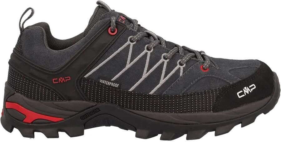 CMP Rigel Low WP Mannen Grijs Trekkingschoenen
