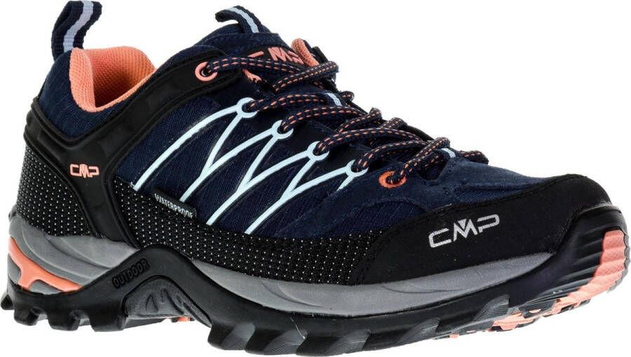 CMP Rigel Low Wandelschoenen Vrouwen blauw zwart oranje