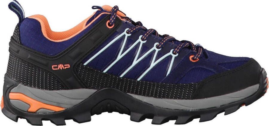 CMP Rigel Low Wandelschoenen Vrouwen blauw zwart oranje