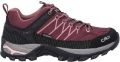CMP Women's Rigel Low Trekking Shoes Waterproof Multisportschoenen zwart - Paars