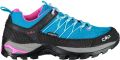 CMP Campagnolo ( ) Batai moterims Rigel Low Wmn Trekking Shoe Wp Asphalt-Antracite-Rose dydis 37 (3Q54456-53UG) - Blauw