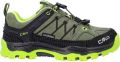 CMP Rigel Low Wp 3q54554 Wandelschoenen Groen - Kaki