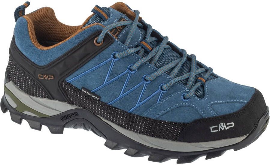 CMP Rigel Low WP Mannen Blauw Trekkingschoenen