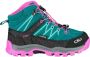 CMP Rigel Mid Waterproof 3Q12944K Rigel Mid Waterproof Wandelschoenen LAKE PINK Fluo Kinderen - Thumbnail 1
