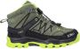 CMP Kid's Rigel Mid Trekking Shoes Waterproof Wandelschoenen olijfgroen - Thumbnail 1
