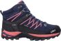 CMP Rigel Mid Wp 3q12946 Wandelschoenen Blauw Vrouw - Thumbnail 1