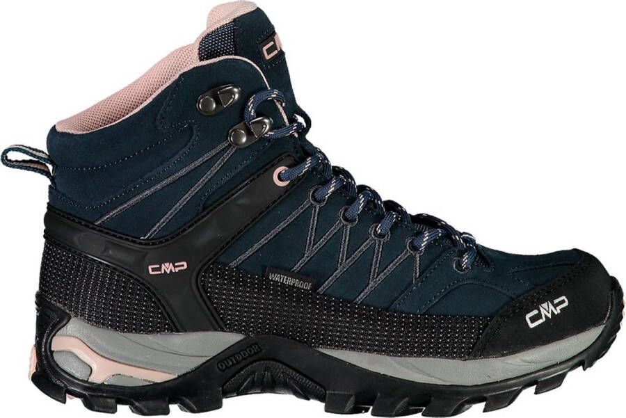 CMP Campagnolo ( ) Batai moterims Rigel Mid Wmn Trekking Shoe Wp Asphalt-Antracite-Rose dydis 37 (3Q12946-53UG)