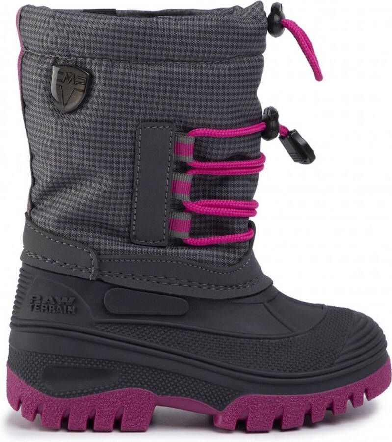 CMP Snowboots Unisex grijs roze