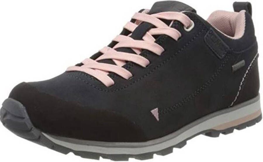 CMP Wandelschoenen Elettra Dames Leer Antraciet roze